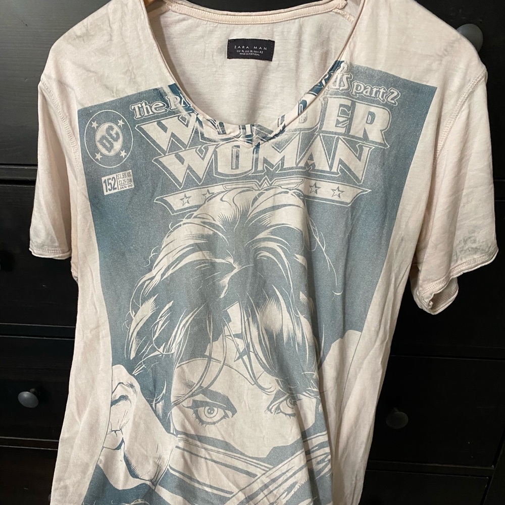 Zara shirt Wonder Woman Edition